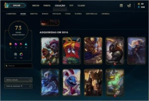 Conta de lol d4 com 3 skins utimate - League of Legends