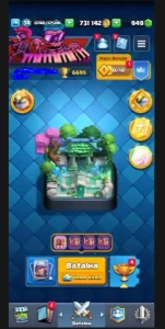Conta de Clash com evoluçaõ e todas as cartas lv 10/11 lv 34 - Clash Royale
