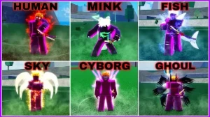Pego qualquer Raça V4 - Roblox