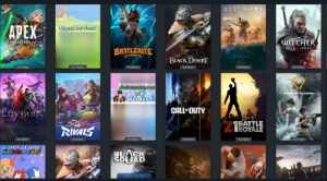 Conta Steam, com 9 anos de criação.