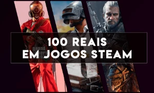 R$100 em JOGOS STEAM - 100 reais