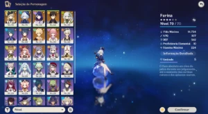 ✨ Navia+Furina+Shogun+Zhongli+Nahida - 8T5⭐+ 50 Tiros ✨ - Genshin Impact