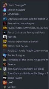 CONTA STEAM NÍVEL 23