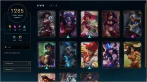 Conta challenger + pax sivir + full skin + emote challenger - League of Legends LOL