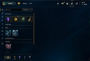Conta Unranked com 31 Champs e 4 Skins + 2 Fragmentos - League of Legends LOL