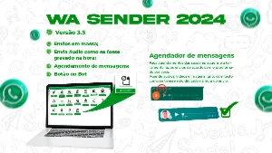 Wa Sender 3.5 + CUSTOMIZADO TURBOZAP (função de botão) - Outros