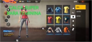 Conta free Fire + kit angelical e 1 passe