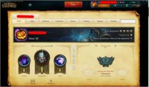 Conta UNRANKED - League of Legends LOL
