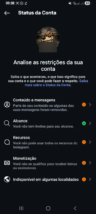 Conta Instagram 69.5K Seguidores BR - Redes Sociais