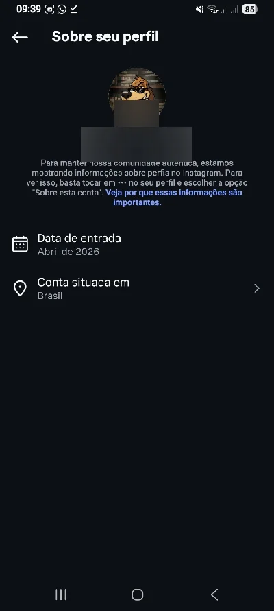 Conta Instagram 69.5K Seguidores BR - Redes Sociais