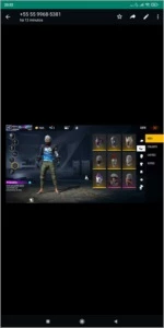 Conta de ff com 8 passes, passe do Thur e muito mais - Free Fire