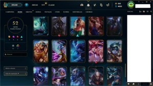 VENDO DUAS CONTAS DE LOL R$150 OU 1 POR 100 - League of Legends