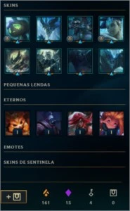 Venda de conta Mestre league of legends LOL