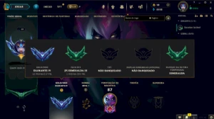 Conta Lol 2023 Diamante 4 Solo Duo, Mono Evelynn - League of Legends