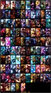Conta LoL- Platina V- 95 Skins- 115 Champions- Com E-mail - League of Legends