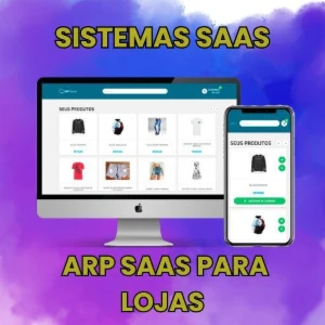 Título sistema SAAS para loja