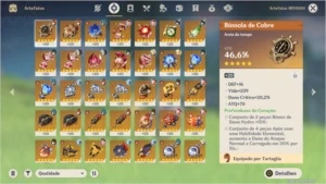 Conta AR55, 9 personagens 5*, TODOS OS PERSONAGENS 4* e mais - Genshin Impact