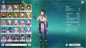 Conta AR55, 9 personagens 5*, TODOS OS PERSONAGENS 4* e mais - Genshin Impact