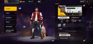 Conta Smurf Free fire level 8 + Skins e personagens - Outros