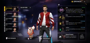 Conta Smurf Free fire level 8 + Skins e personagens - Outros