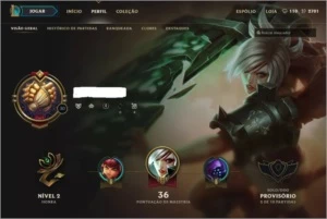 Conta League of Legends LOL