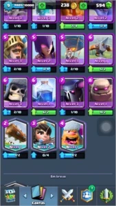 VENDO conta Clash Royale