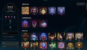 Conta Challenger 800 pdl 55% w/r - League of Legends LOL