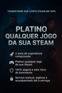 Transforme Sua Conta Steam em 100% — Platino Tudo! - Others