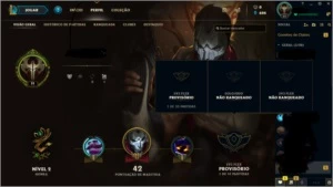 vendo conta level 30 ranked 21  champs - League of Legends LOL