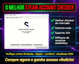 Verificador de Conta Steam | Ferramenta Simples e Rápida - Outros