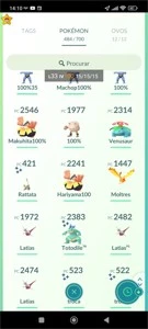 Conta Pokemon GO - Nível 40 - Pokémon