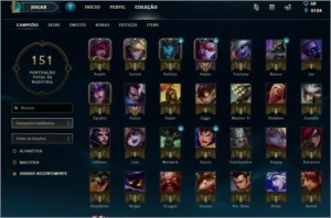 Conta Ouro V Barata - League of Legends LOL
