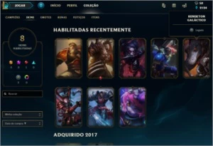Conta Ouro V Barata - League of Legends LOL