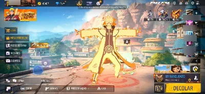 Conta de free fire gemada