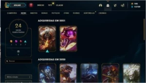 Conta de LoL - League of Legends