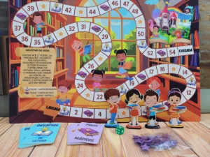 Jogo de Tabuleiro Infantil Portal da Imaginação - Artesanato e Personalizados