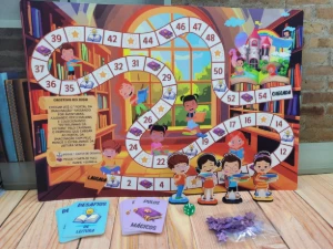 Jogo de Tabuleiro Infantil Portal da Imaginação - Artesanato e Personalizados