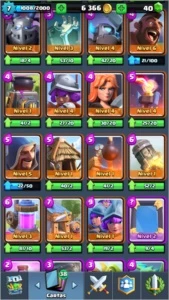 Clash Royale - Conta nível 7 com 3 Lendárias