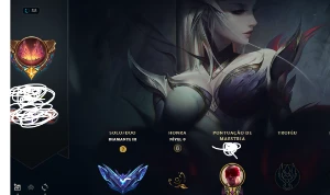 Conta diamante 4 - League of Legends LOL