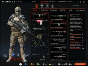 conta warface com pkp pecheneg permanente