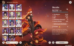 Conta Genshin Com 6 T5 limitados - Genshin Impact