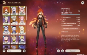 Conta Genshin Com 6 T5 limitados - Genshin Impact
