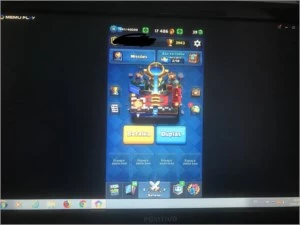 Conta clash royale arena 12 barata