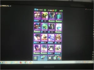 Conta clash royale arena 12 barata