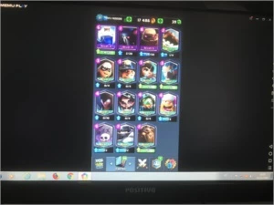 Conta clash royale arena 12 barata