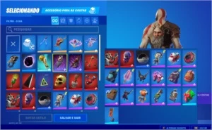 Conta  com Passe de batalha ATV 1200 bucks salve o mundo - Fortnite