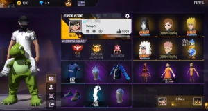 Conta Free Fire Nvl 52