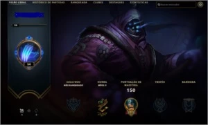 CONTA COM SKIN RARA LEAGUE OF LEGENDS A PREÇO DE BANANA LOL