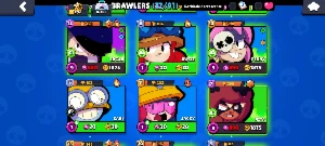 Conta Brawl Stars com 4068 Troféus| 2 Lendários + 2 Míticos