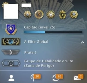 CONTA CS:GO PRIME GLOBAL - Counter Strike